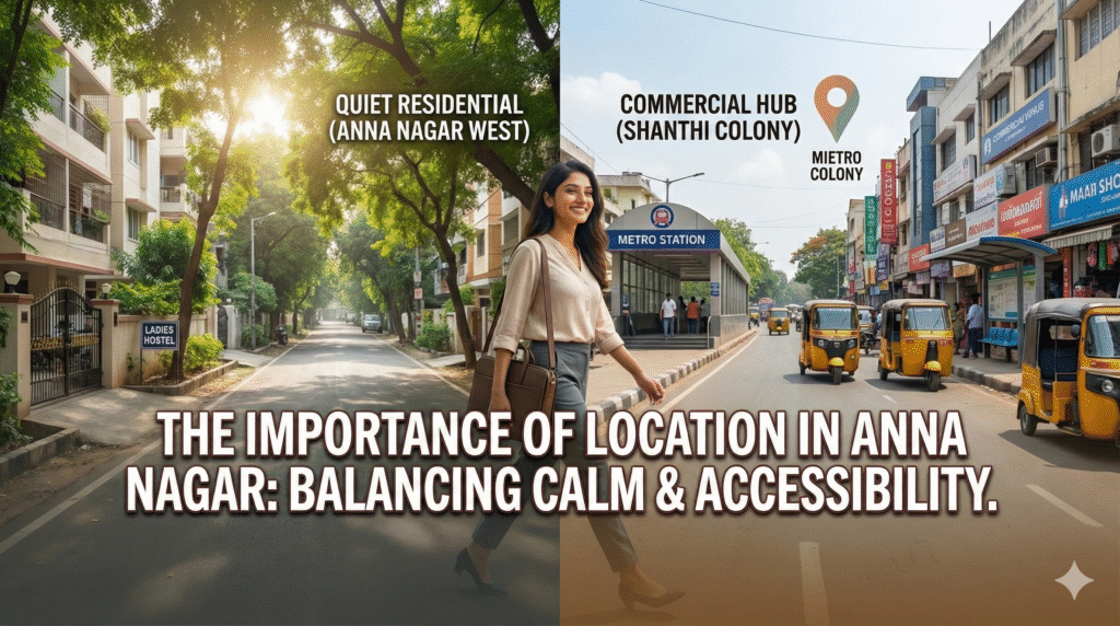 womens pg anna nagar